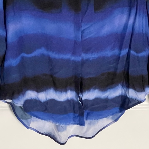 Cloth & Stone Anthropologie Blue Classic Button Blouse - 35598 - Picture 7 of 15